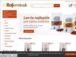 Sites similar to rajkrmiv.sk