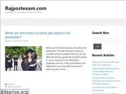 Sites similar to rajpostexam.com