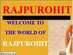 Sites similar to rajpurohit.com