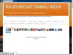 Sites similar to rajpurohitsamaj-s.blogspot.com