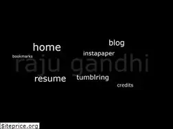 Sites similar to rajugandhi.com