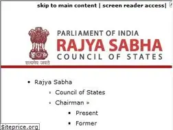 Sites similar to rajyasabha.nic.in