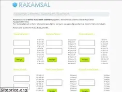Sites similar to rakamsal.com