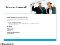 Sites similar to rakennushirvonen.fi