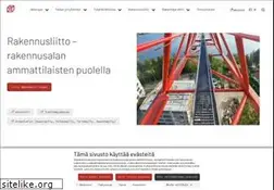 Sites similar to rakennusliitto.fi