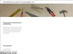 Sites similar to rakennuspaananen.com