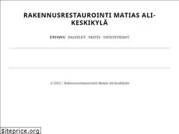 Sites similar to rakennusrestaurointi.fi