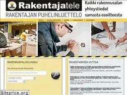 Sites similar to rakentajatele.fi
