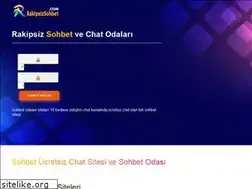 Sites similar to rakipsizsohbet.com