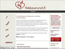 Sites similar to rakkausrunot.fi