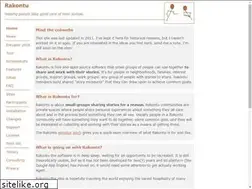 Sites similar to rakontu.org