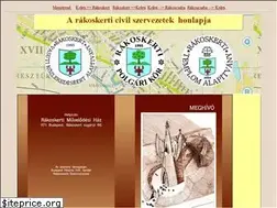 Sites similar to rakoskert.hu