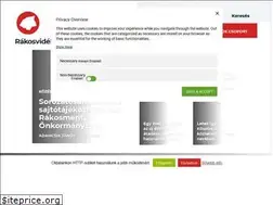 Sites similar to rakosvidek.hu