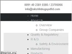 Sites similar to rakshitdrugspvtltd.com