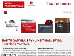 Sites similar to raktuprogramavimas.lt