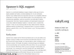 Sites similar to rakyll.org