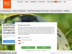 Sites similar to ral-guetezeichen.de