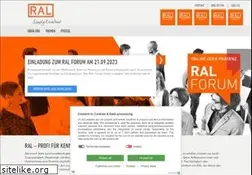 Sites similar to ral.de