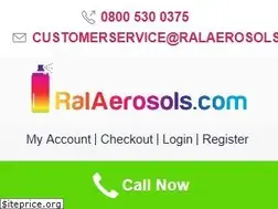 Sites similar to ralaerosols.com