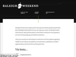 Sites similar to raleighfoodandwine.com