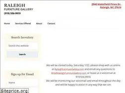 Sites similar to raleighfurnituregallery.com
