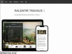 Sites similar to ralentirtravaux.com