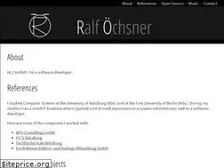 Sites similar to ralf-oechsner.de