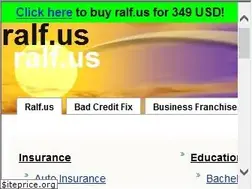 Sites similar to ralf.us