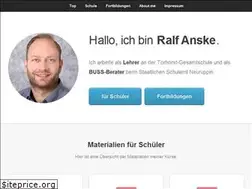 Sites similar to ralfanske.de