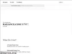 Sites similar to raliance.com