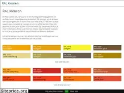Sites similar to ralkleuren.net