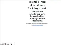 Sites similar to rallidergisi.com