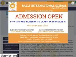Sites similar to ralliinternationalschool.com