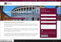 Sites similar to rallipartnershiplaw.co.uk