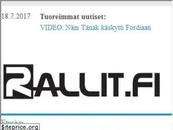 Sites similar to rallit.fi