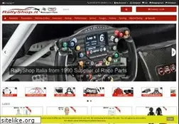Sites similar to rallyshop.it