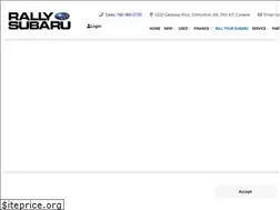 Sites similar to rallysubaruedmonton.com