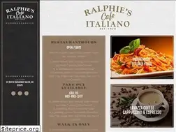 Sites similar to ralphiescafeitaliano.com