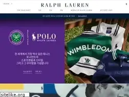 Sites similar to ralphlauren.co.kr