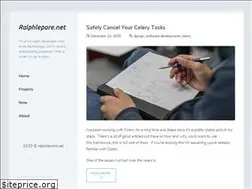 Sites similar to ralphlepore.net