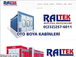 Sites similar to raltek.com.tr