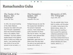 Sites similar to ramachandraguha.in