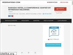 Sites similar to ramadalodgehotelkelowna.com