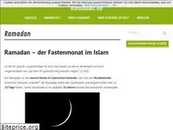 Sites similar to ramadan.de