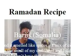 Sites similar to ramadanrecipe.com