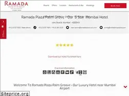 Sites similar to ramadaplaza-juhu.com