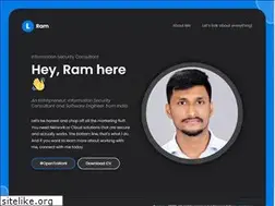 Sites similar to ramakanthreddy.com