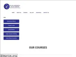 Sites similar to ramakrishnaiasacademy.com