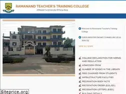 Sites similar to ramanandttcollege.org