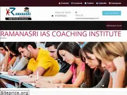 Sites similar to ramanasriias.com